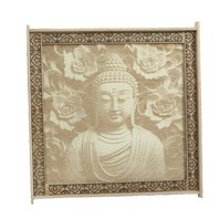 Dřevěná obraz Buddhy