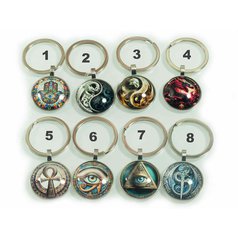 Nabídka přívěsku na klíče s mystickými symboly