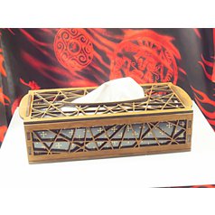 1. Varianta č. 7, dřevěná dárková krabička na kapesníky