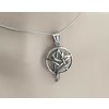 2. 1. Mystické šperky. Přívěsek z chirurgické oceli Pentagram s hadem.