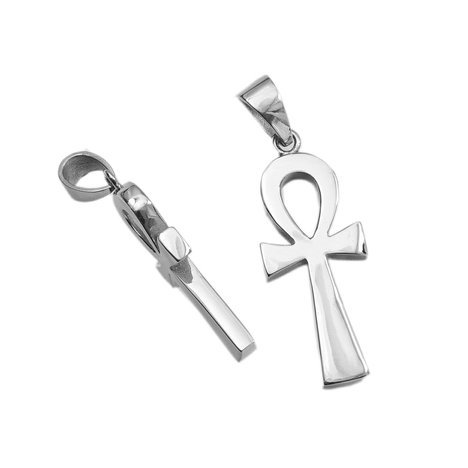 1. Mystické šperky. Přívěsek chirurgická ocel, Nilský kříž - Anch VI.