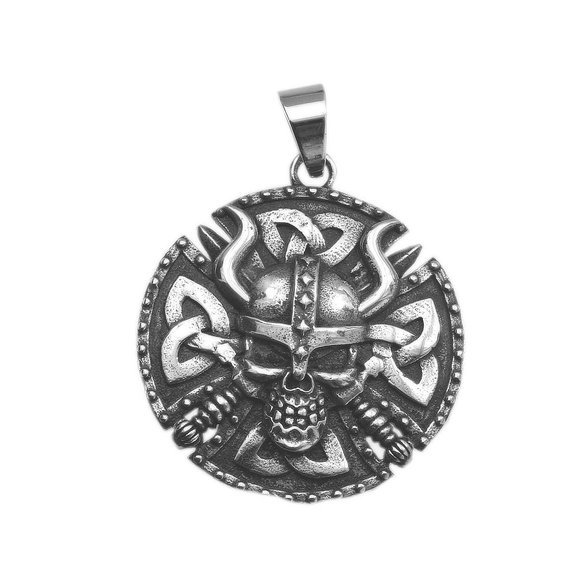 1. Mystické šperky. Přívěsek z chirurgické oceli Viking