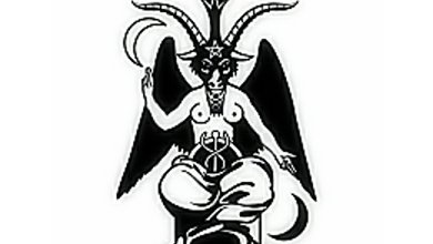 Symbol Bafomet / Baphomet