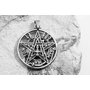 2. Amulet z chirurgické oceli Pentagram Tetragrammaton