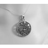 3. Amulet z chirurgické oceli Pentagram Tetragrammaton