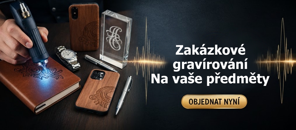 Zakázkové gravírování na vaše předměty