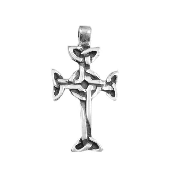 1. Mystické šperky. stříbrný přívěsek Keltský Kříž nr. 06