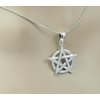 2. 1. Mystické šperky. Stříbrný přívěsek Pentagram No. 011