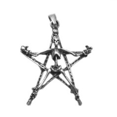 Pentagram s kostrou Člověka