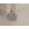 2. 1. Mystické šperky. stříbrný přívěsek Shri Yantra.