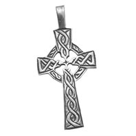 Stříbrný přívěsek - Keltský kříž 08