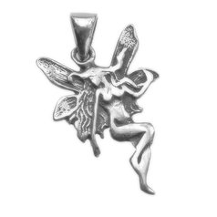 1. Mystické šperky. Stříbrný přívěsek Víla - Nymfa II.