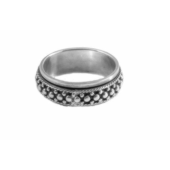 Stříbrný pánský kroužkový prsten, Kroužek nr. 011