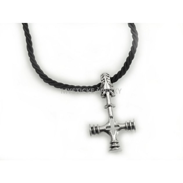 Přívěsek z Anglického cínu, Vlčí kříž