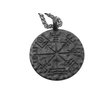 3. Přívěsek s řetízkem, Anglický cín. symbol Vegvisír