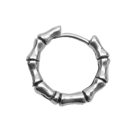 1. 2. Unisex náušnice z nerez oceli, Kroužek 01