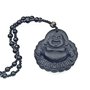 2. Amulet z Obsidiánu motiv Buddhy