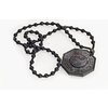 2. 1. Přívěsek z přírodního kamene, Obsidián symbol Jing Jang