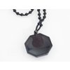 3. 1. Přívěsek z přírodního kamene, Obsidián symbol Jing Jang