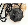 6. 1. Přívěsek z přírodního kamene, Obsidián symbol Jing Jang