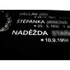 Zakázka gravírování textu na náhrobní desku