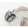 ocelovy-privesek-3. Amulet z chirurgické oceli Hlava keltského berana