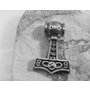 2. Přívěsek z chirurgické oceli, kultovní amulet Thórovo kladivo nr. 013