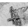 2. Amulet z chirurgické oceli Vlčí Kříž