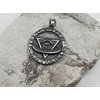2. Přívěsek z chirurgické oceli, mýtický symbol Boží oko