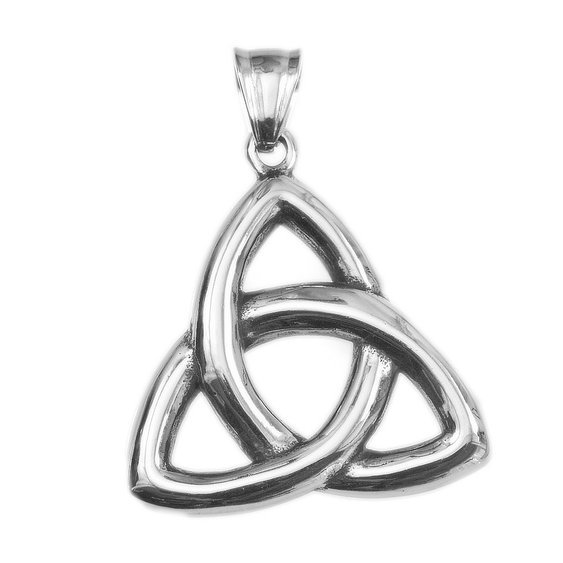 Přívěsek z chirurgické oceli Triquetra nr. 05