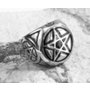 2. Prsten z chirurgické oceli Pentagram II.