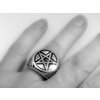 4. Prsten z chirurgické oceli Pentagram II.