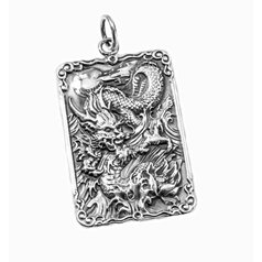 1, Stříbrný přívěsek Čínský Drak II.