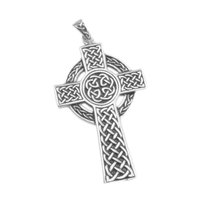 Stříbrný přívěsek Keltský kříž nr. 09