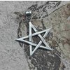 2. 1. Stříbrný přívěsek, symbol Pentagramu no. 015