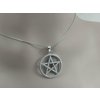 3. 1. Stříbrný přívěsek Pentagram no. 016